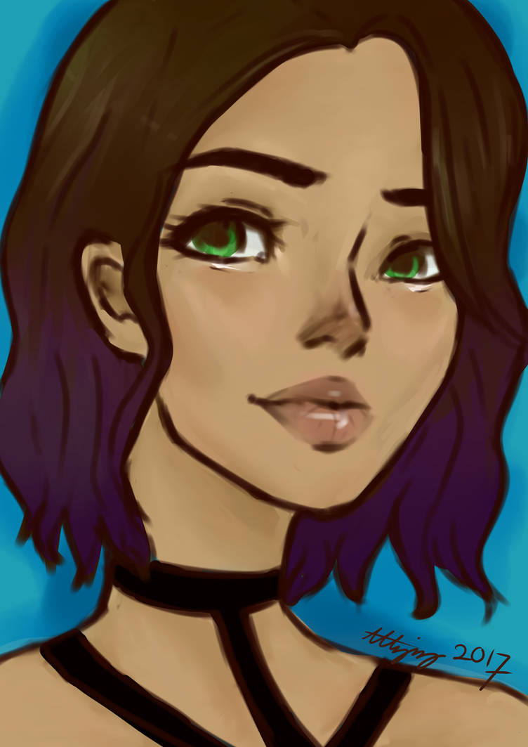 Face Close Up by Aidasketch on DeviantArt