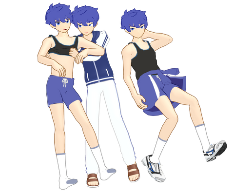 Animasa Sport Kaito *DL* by LeonMMD