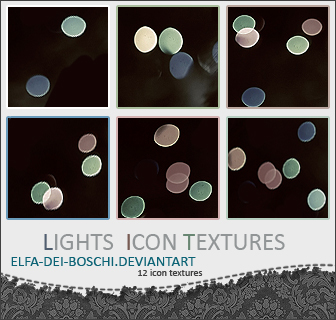 Light icon texture