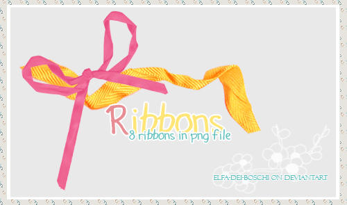 Ribbons stock