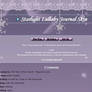 Starlight Lullaby Journal Skin