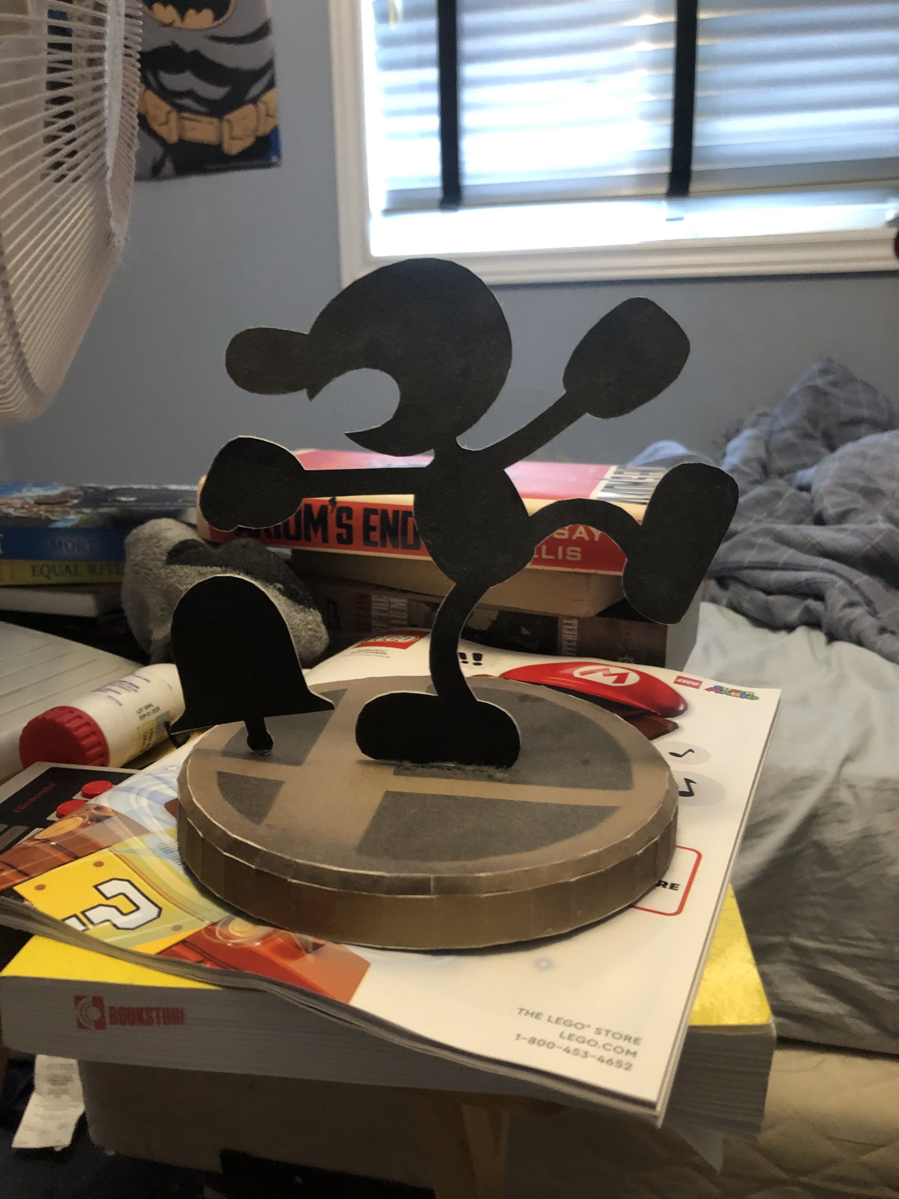 Mr Game And Watch Papercraft Ssbb By Veggiekid23 On Deviantart