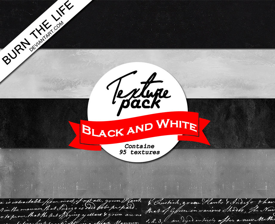 Black and White | Texture Pack by Burn-the-life on DeviantArt