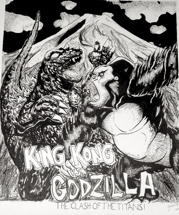 Godzilla vs King Kong CotT 5-6 by Dinalfos5 on DeviantArt
