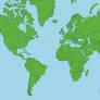 Mapa mundial con division politica EPS