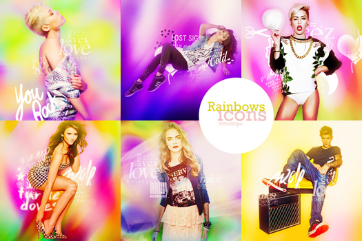 Rainbows Icons