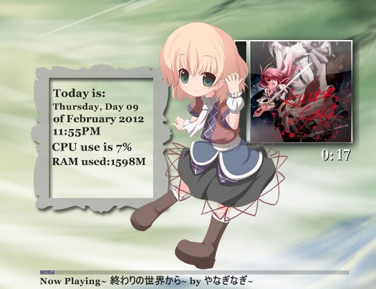 Rainmeter Touhou Parsee Mizuhashi By Sleepykingsheep On Deviantart