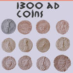 1300 AD Coins