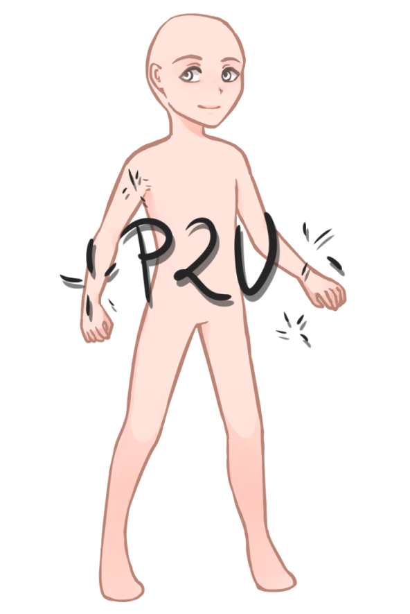 P2U male base by Kitsunka on DeviantArt