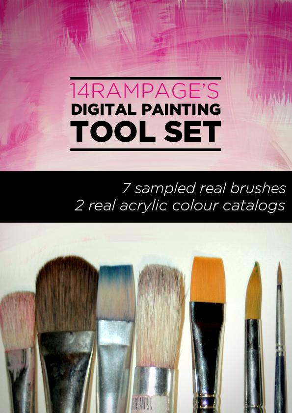 14RAMPAGE'S Digital Paint ToolSet