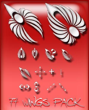 77 Wings pack by annavarj on DeviantArt