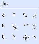 YBoris minimal cursors