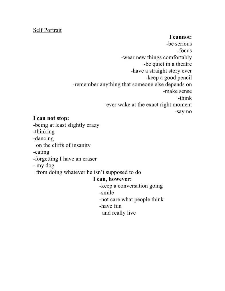Self Portrait Poem By Pbnjxx On Deviantart Boy's powerful poem about self. self portrait poem by pbnjxx on deviantart