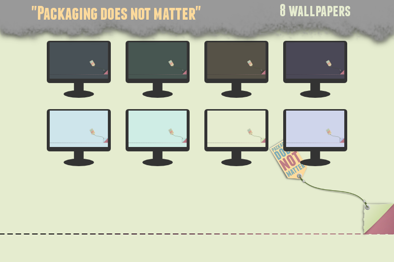 'Packaging' wallpack 1280x768