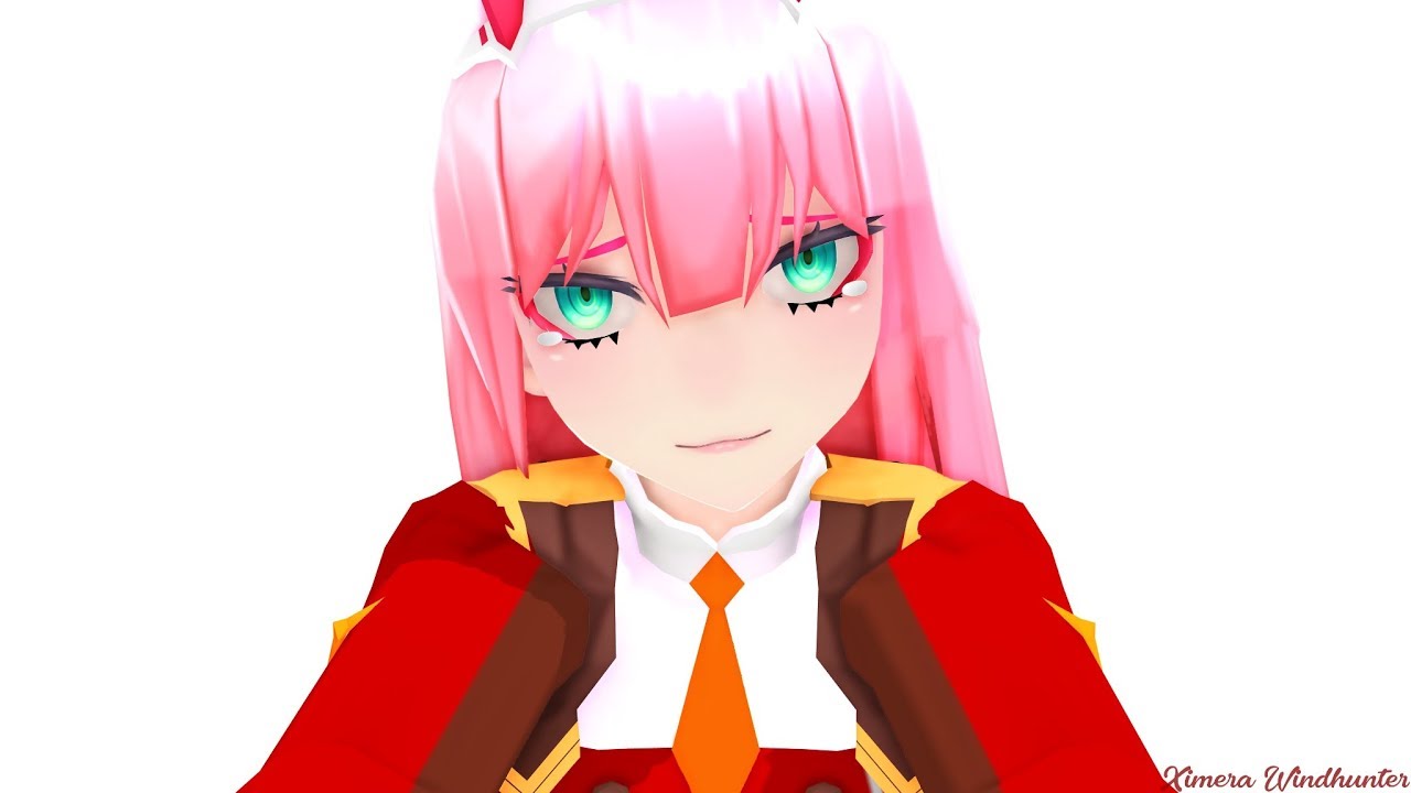 Model MMD Zero Two Darling In The Franxx by SladkayaPikcha on DeviantArt