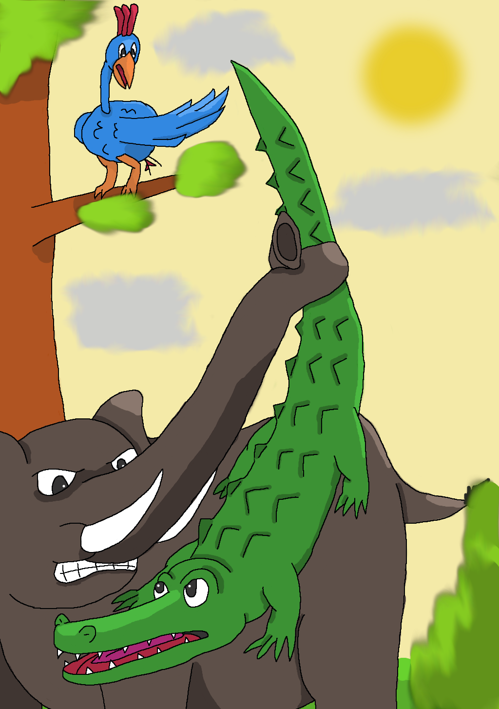 The Enormous Crocodile - Comeuppance by TheOrangeOrc on DeviantArt