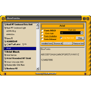 Heavy Equipment BoxFonts