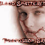 blood spattered brush EDITDESC