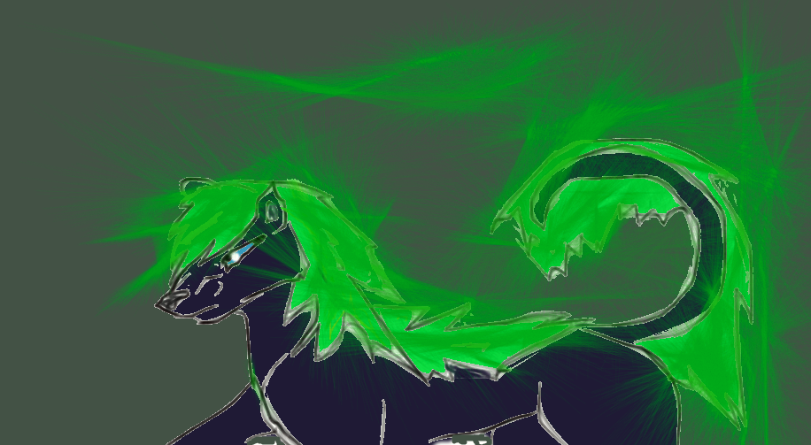 Radioactive wolf by Epycyon0801 on DeviantArt