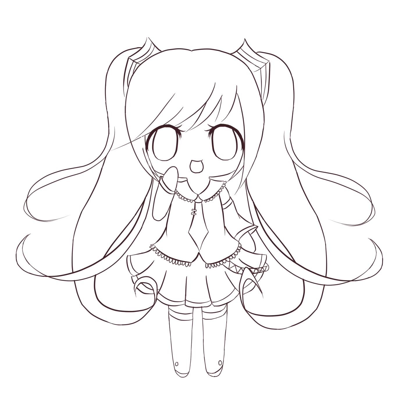 Featured image of post Kawaii Chibi Lineart See more ideas about kawaii kawaii chibi cute art