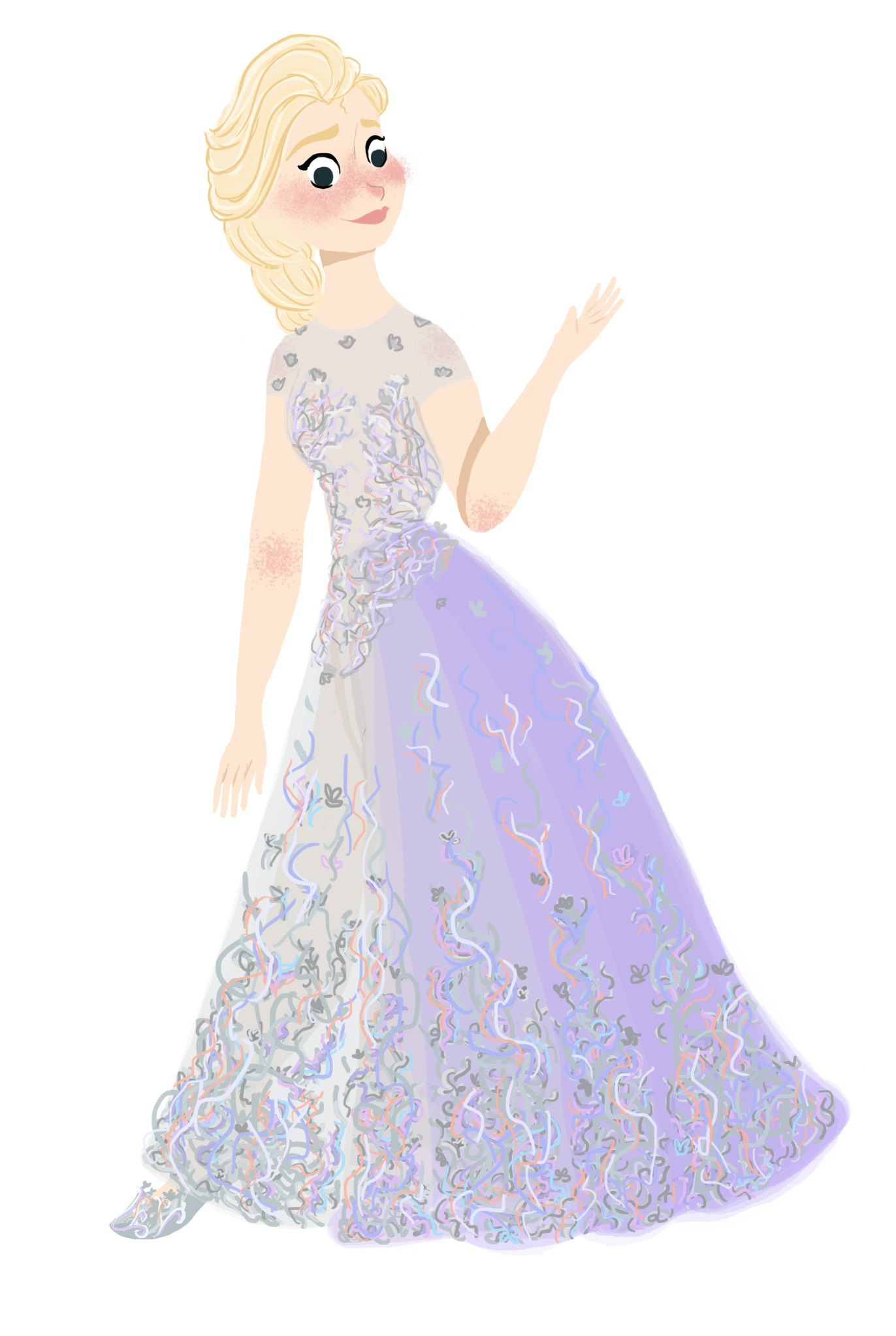 Elsa Frozen Fever Dress