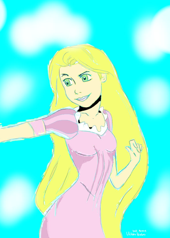 rapunzel finished by rose54444 on DeviantArt