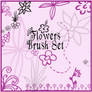 Flowers Brush Set