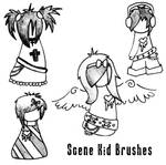 Scene Kid Brushes