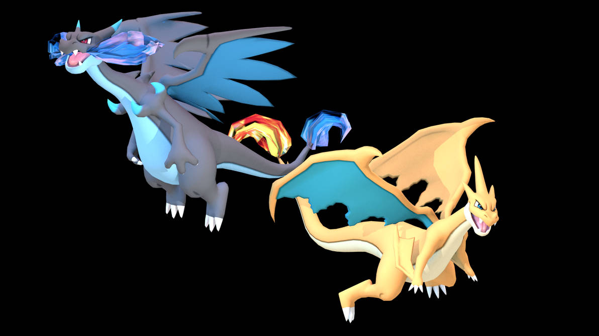 Mega Charizard X and Y for XNAlara by GiantBeltway on DeviantArt