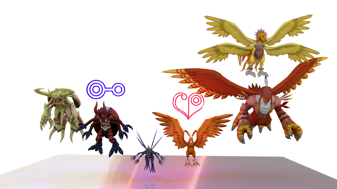 Digimon Pack 7 - Love And Knowledge for XNAlara