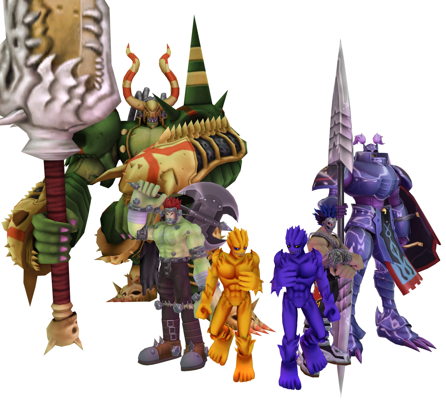 Digimon Pack EX13 - Request Batch 3 by GiantBeltway on DeviantArt
