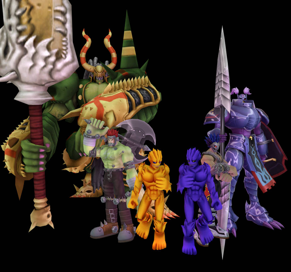 Digimon Pack EX13 - Request Batch 3 by GiantBeltway on DeviantArt