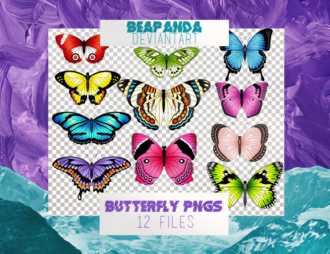 Renders 034 // Butterfly Pngs by xBEAPANDA on DeviantArt