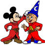 Mickey and Alvin