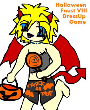 Faust Halloween Dress Up Game