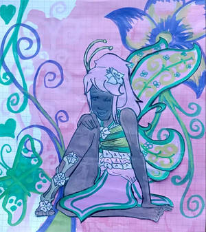 OC - Rosie, Fairy of Plants, de Immaterialla