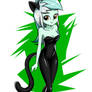 Lyrecat (Green Background