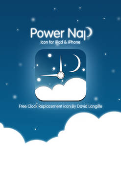 Power Nap Clock Replacement Icon