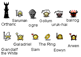 Lord of the Rings smilies 2