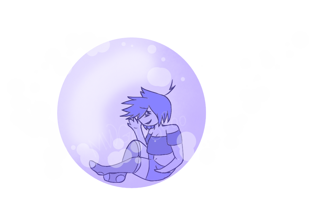 Bubble Girl by mewogal23600 on DeviantArt