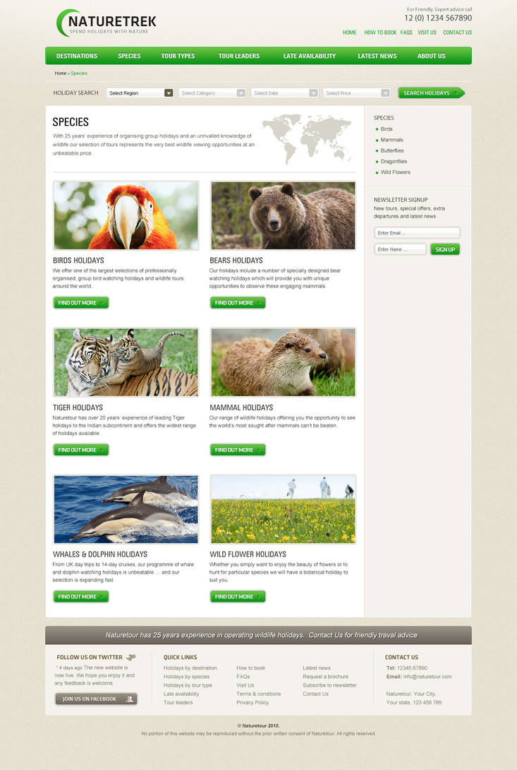 Free Website .PSD by YesIMaDesigner on DeviantArt