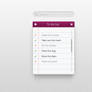 Free Todo List . PSD