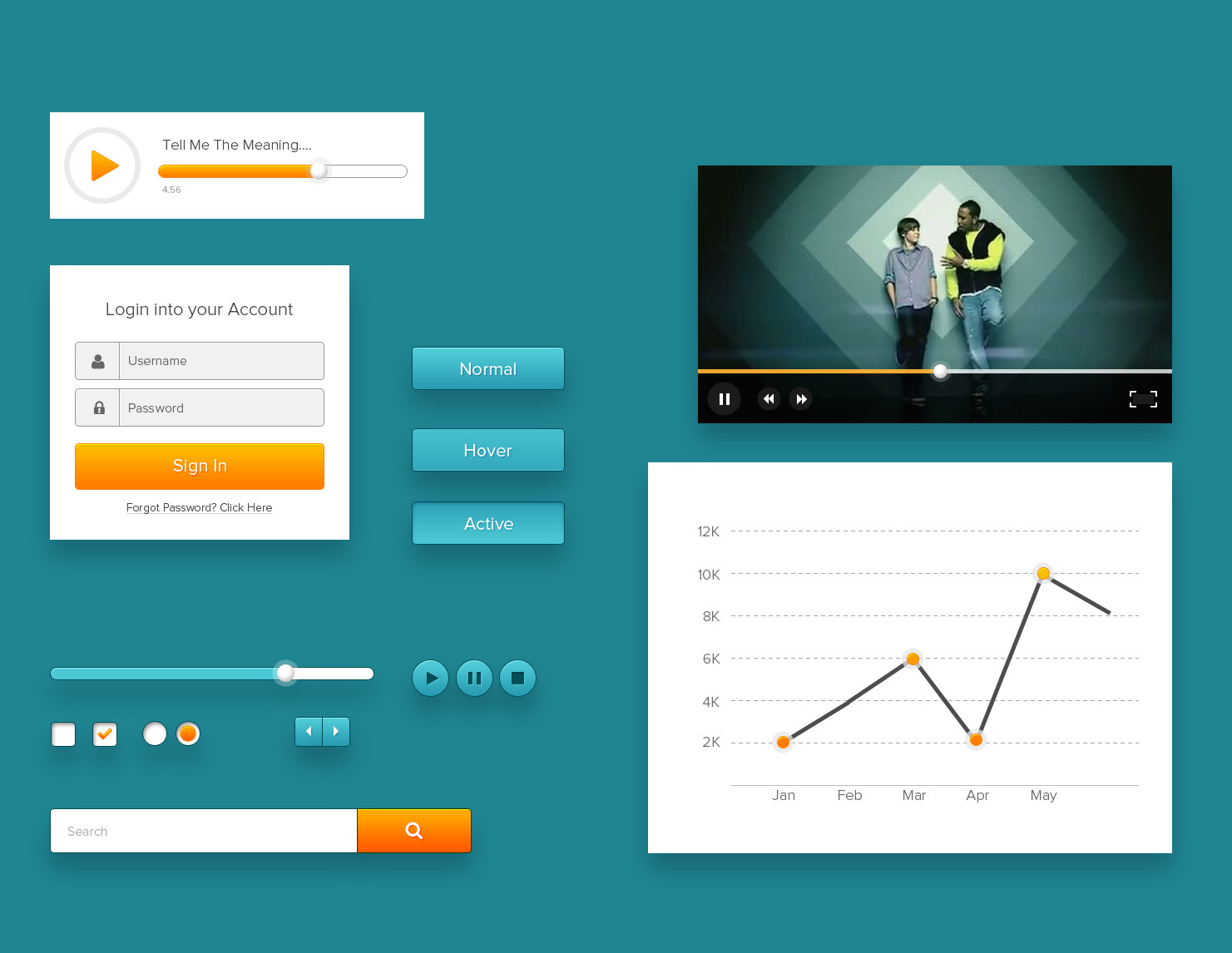 Free Website UI .PSD by YesIMaDesigner on DeviantArt