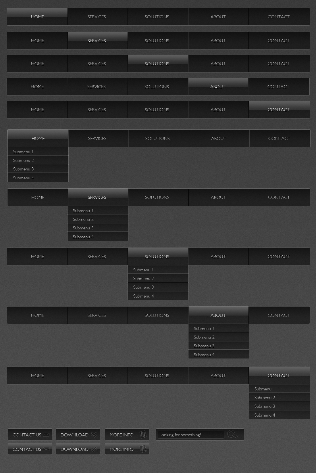 Free Website Elements .PSD by YesIMaDesigner on DeviantArt