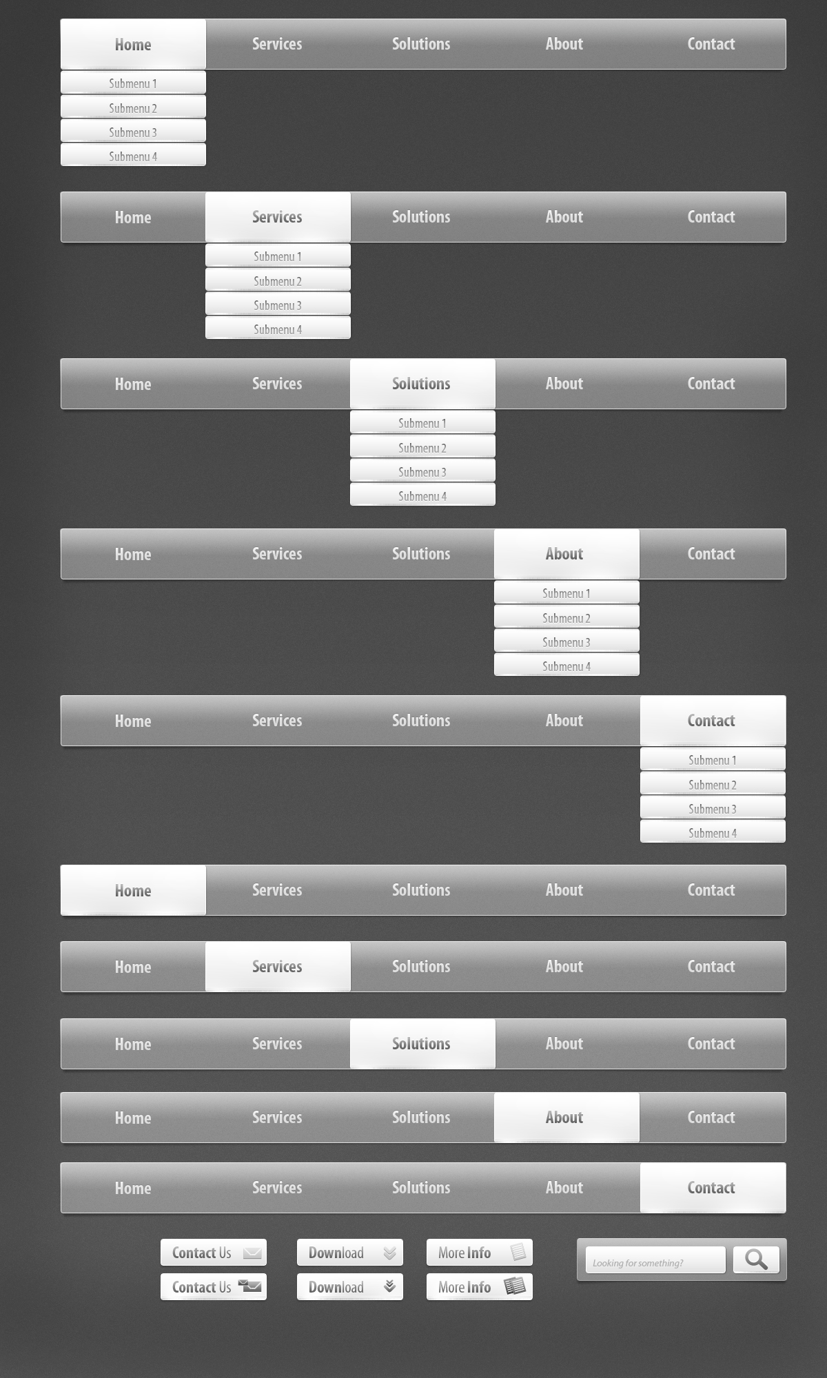 Free Website Elements .PSD by YesIMaDesigner on DeviantArt