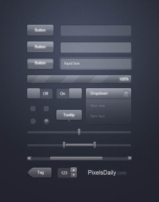 Free Website UI .PSD by YesIMaDesigner on DeviantArt