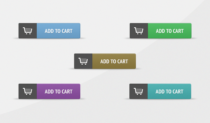Free Add-to-cart Buttons .PSD