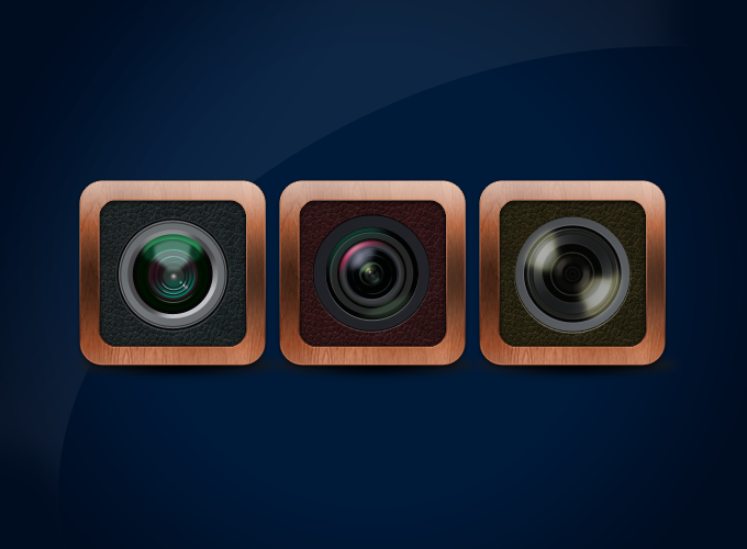 Free Lens Icons .PSD