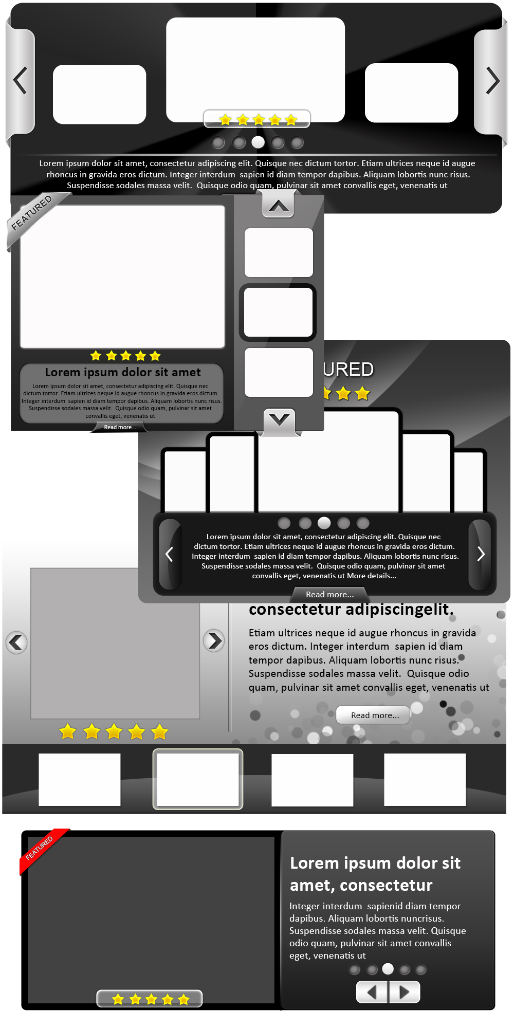 Free Website UI .PSD by YesIMaDesigner on DeviantArt