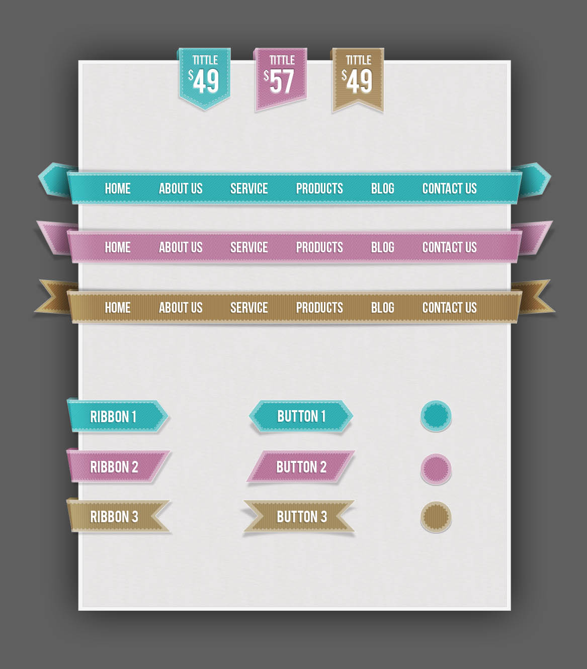 Free Ribbons Psd Free Ribbons .PSD by YesIMaDesigner on DeviantArt